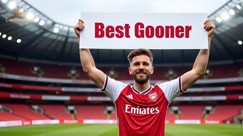 Best Gooner Captions