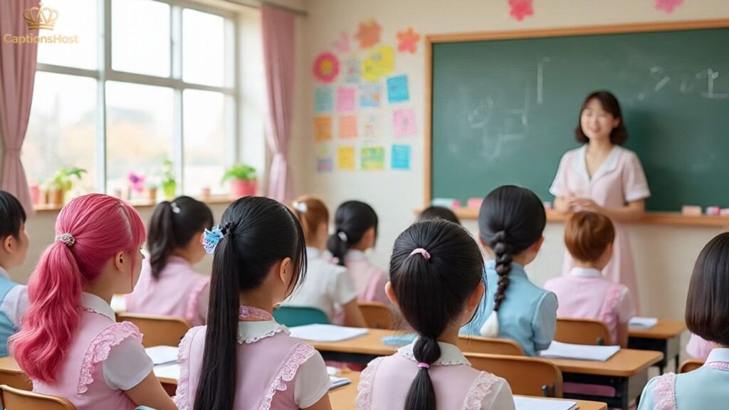 Sissy School Caption Stories